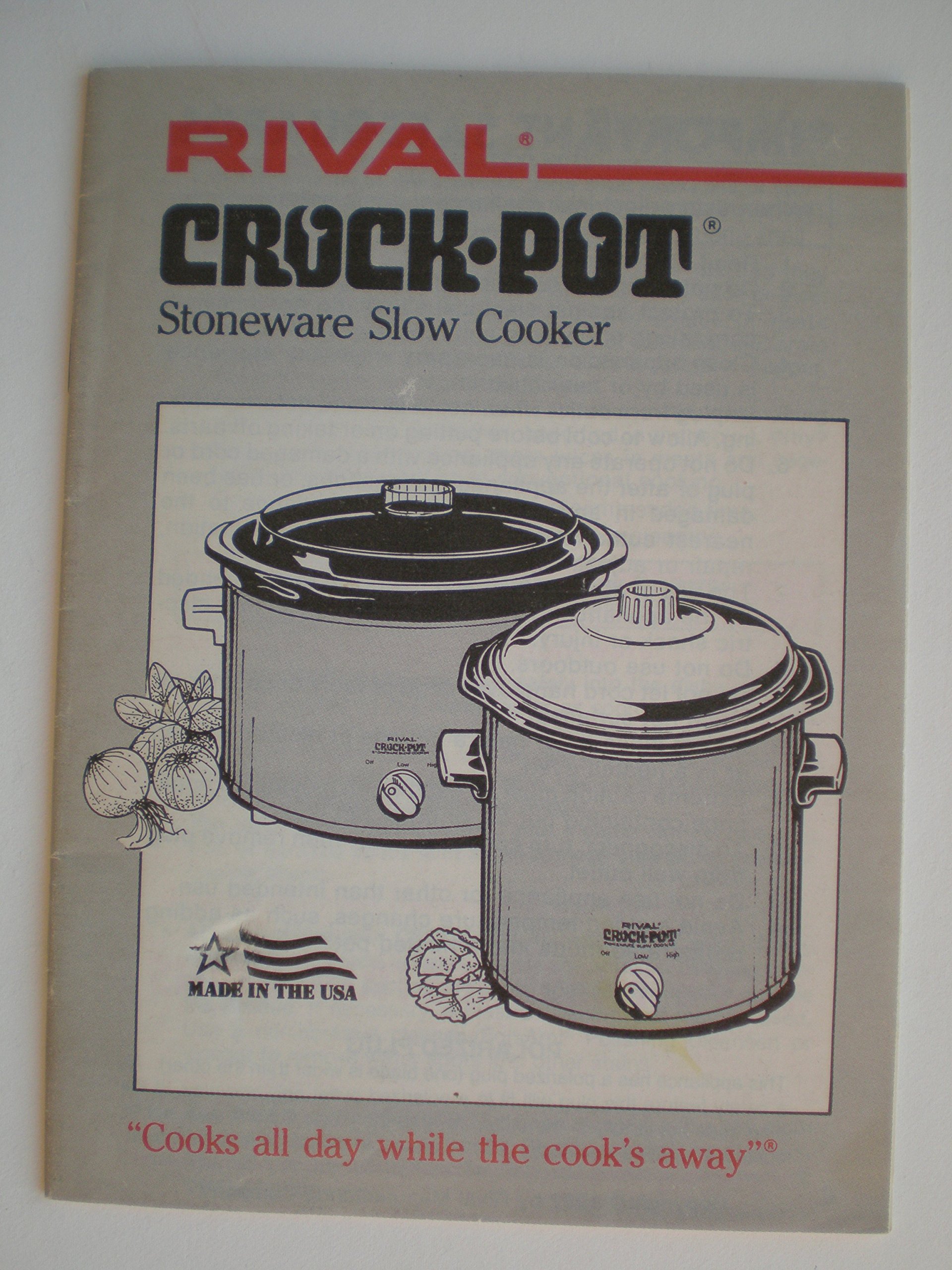 Rival Crock Pot Stoneware Slow Cooker product image