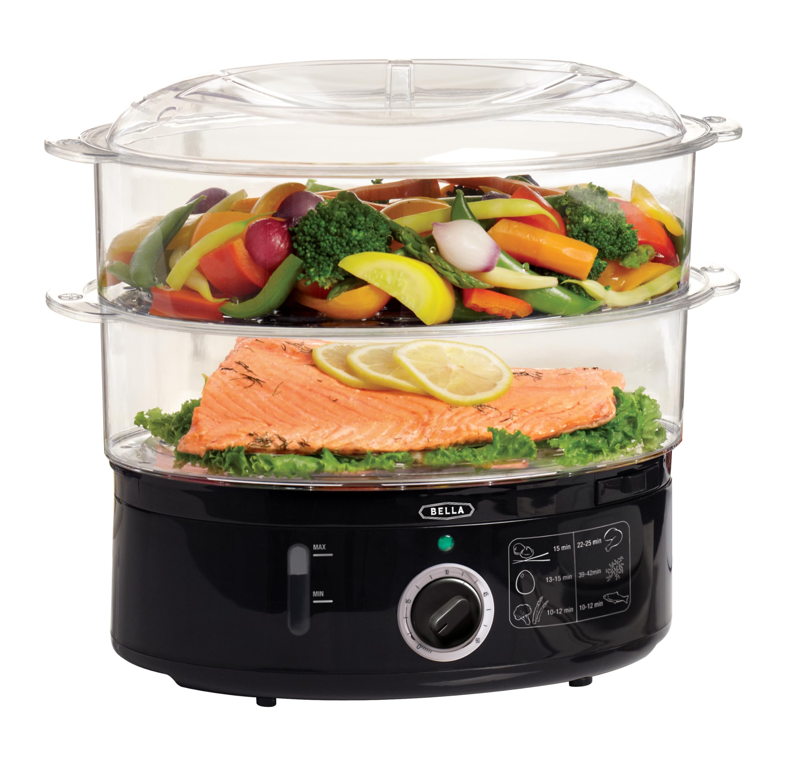 BELLA Two Tier Food Steamer product photo