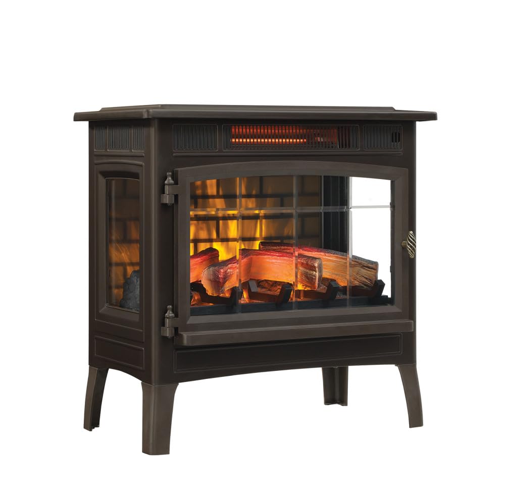 duraflame Freestanding Electric Fireplace Stove Heater product photo