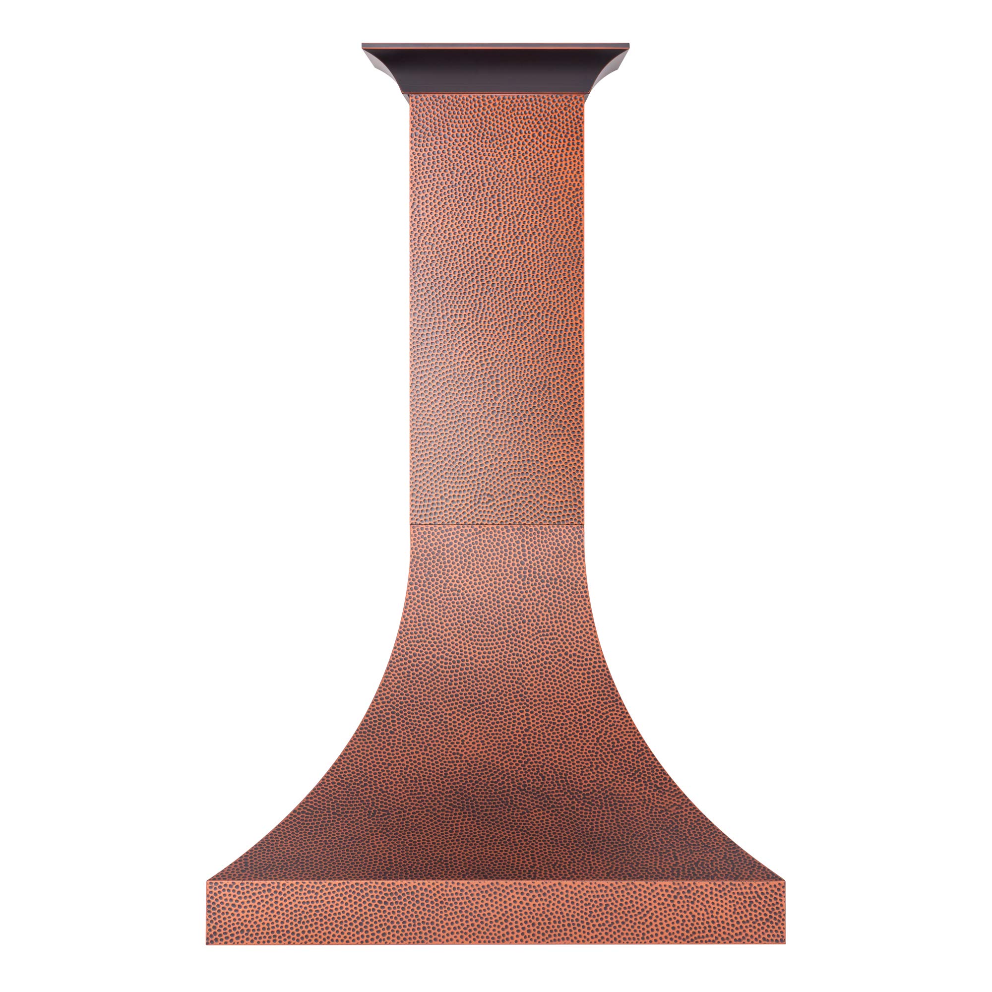 ZLINE 36" Designer Series Hand-HammeredCopper Finish Ducted Wall Range Hood 8632H-36 product image
