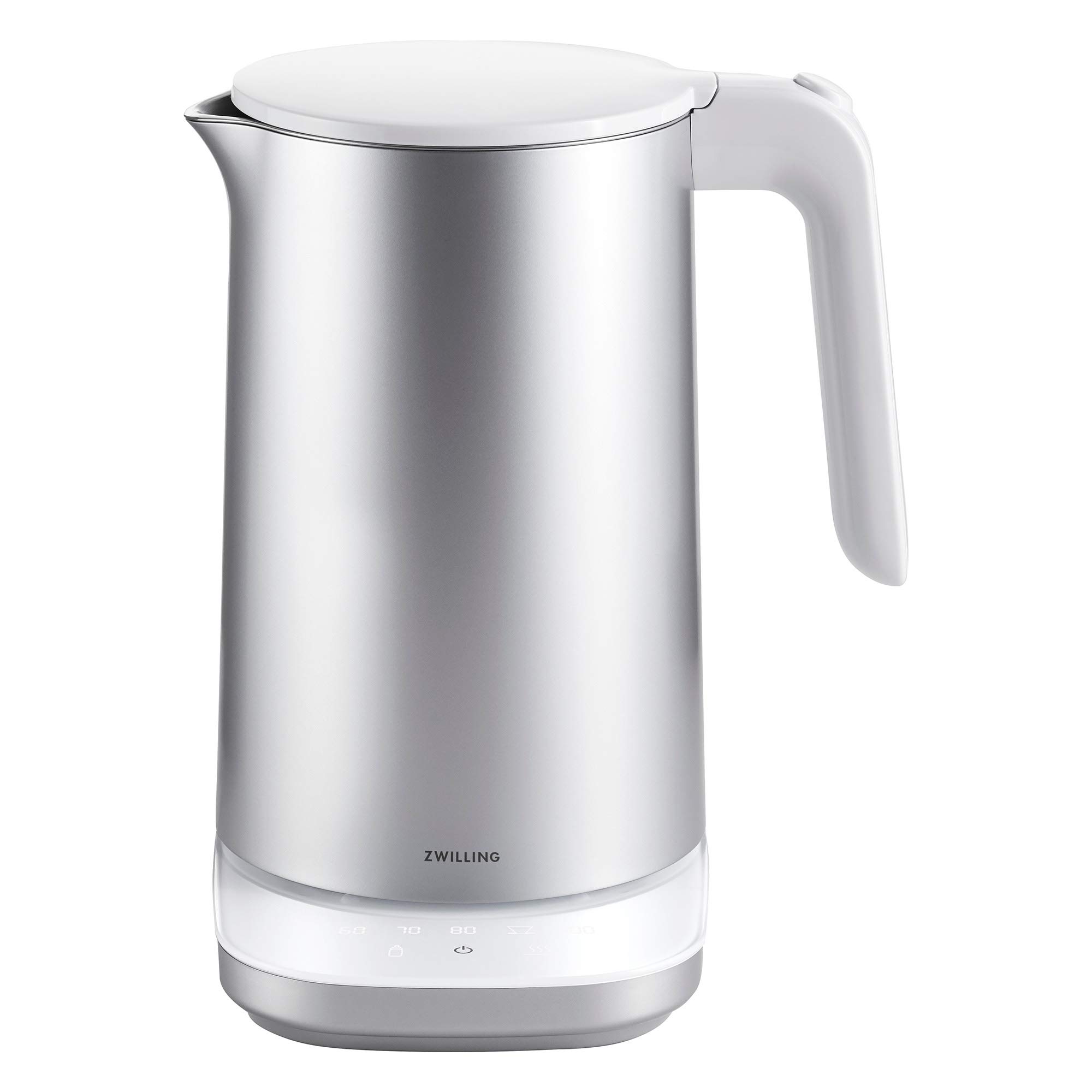 ZWILLING Enfinigy 1.5-Liter Cool Touch Stainless Steel Electric Kettle Pro, Tea Kettle, Silver product image