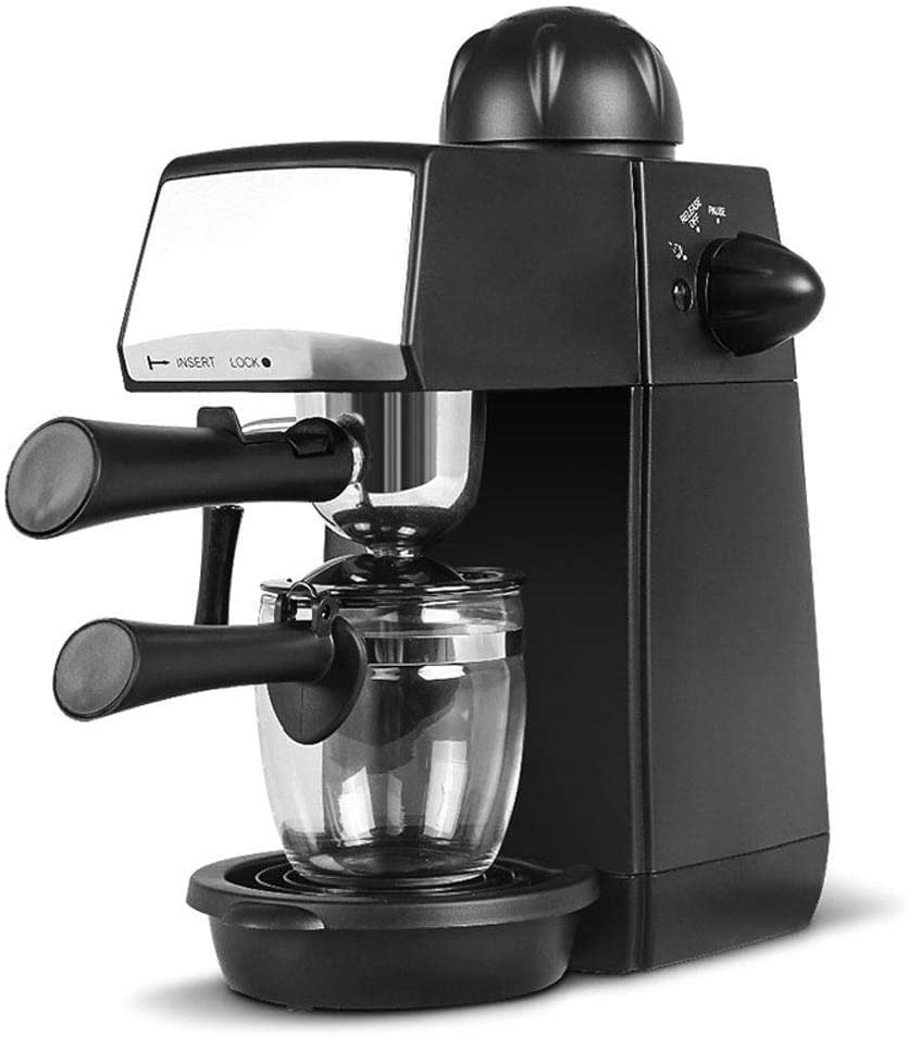 Espresso and Coffee Machine Semi Automatic 2 in 1 Combination 5 Bar Cappuccino Maker Latte Maker Milk Frothing Cup Spoon Tamper Cups Built In Heating Tray product image