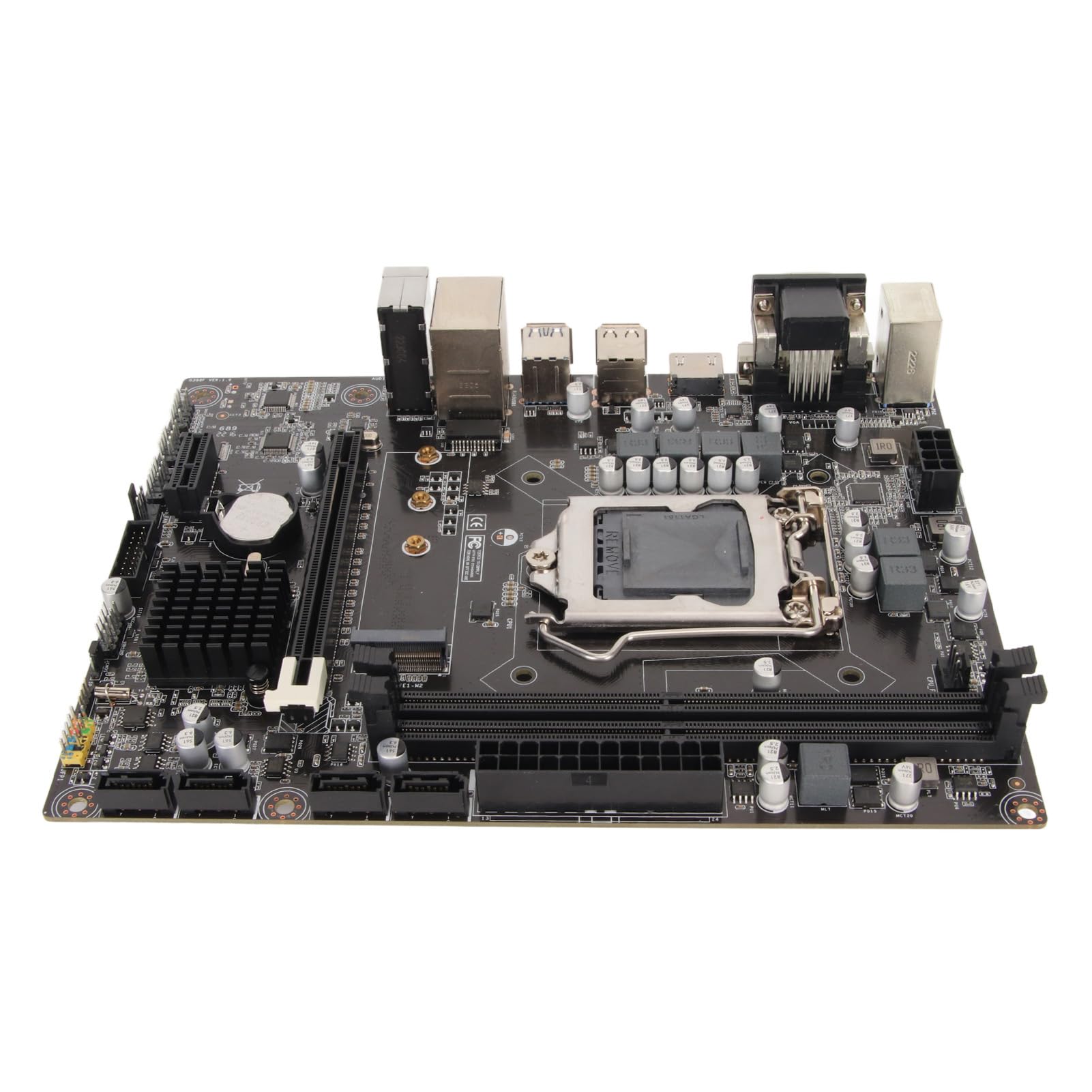 H310 LGA 1151 Motherboard, Computer Motherboard for PC, Channel DDR4 Memory Slot, for 8th 9th Generation for Lvy Bridge for LGA1151 Micro ATX DDR4 Motherboard product image