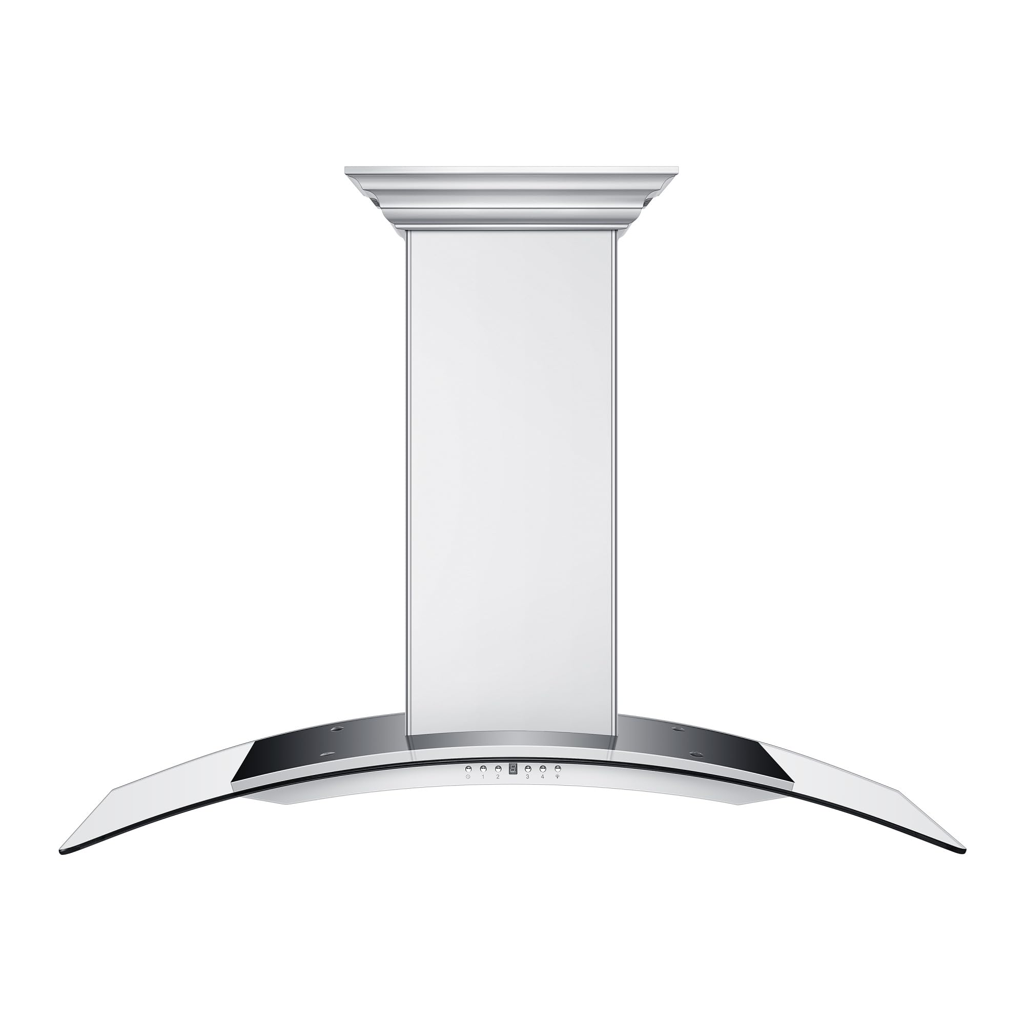 ZLINE KN4CRN-BT-48 400 CFM 48 Inch Wide Wall Mounted Range Hood with CrownSound™ - Stainless Steel product image