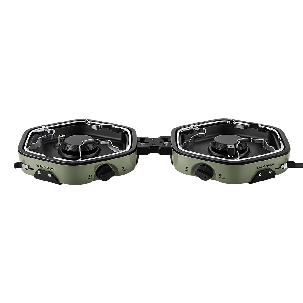 Butane gas stove Double burner stove Foldable stove Portable product image