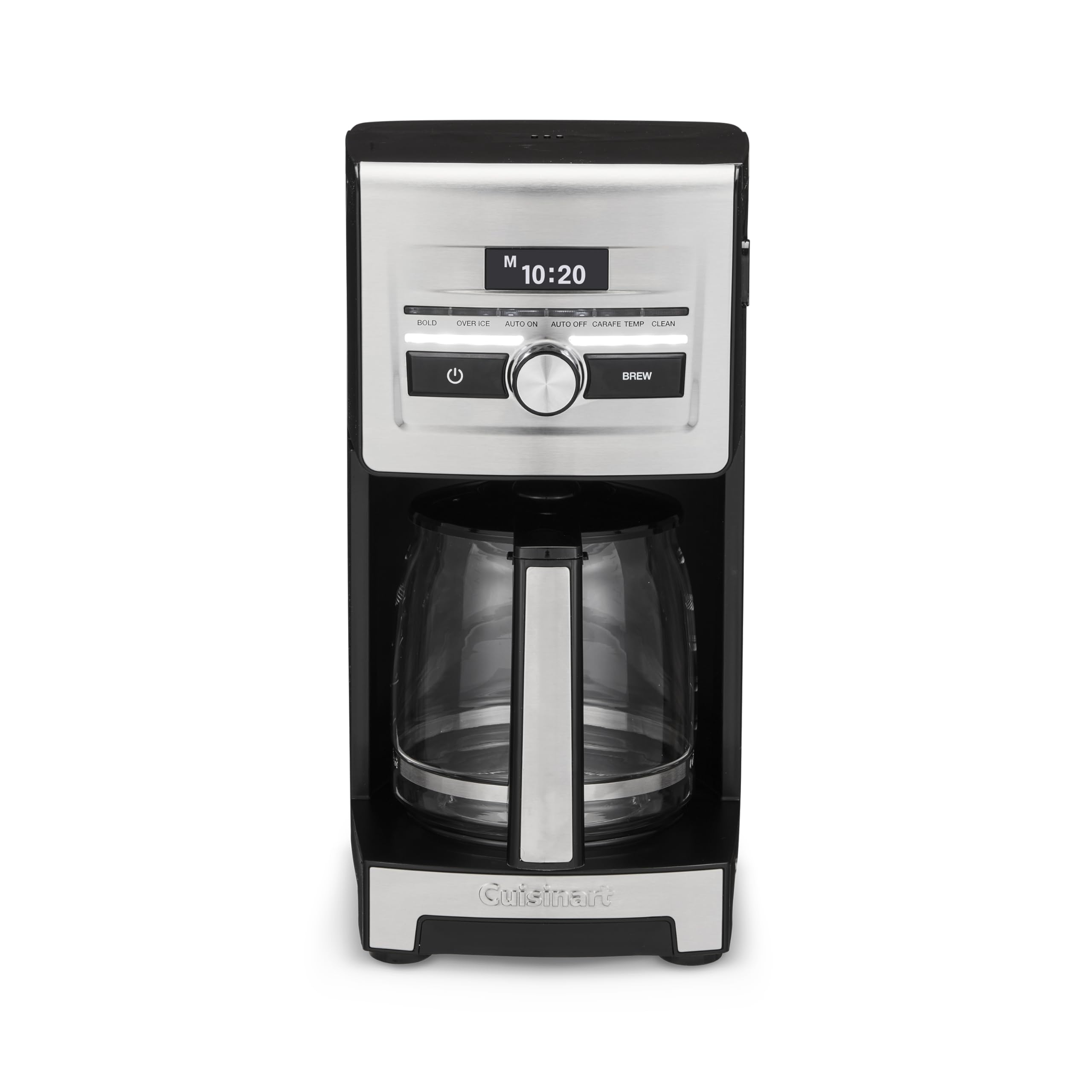 Cuisinart Personal Brew™ 12-Cup Coffee Maker, Automatic Coffee Machine, Programmable Coffee Maker for Home Brewing Convenience with Adjustable Brew Strength, Stainless Steel/Black, DCC-12 product image